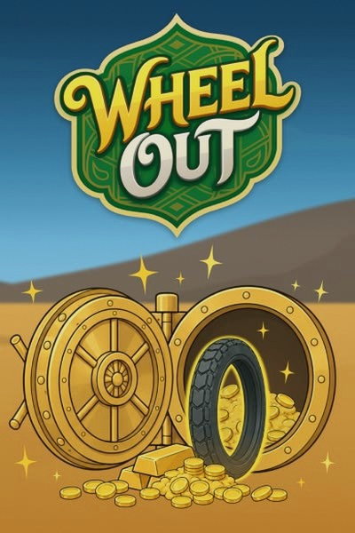 Cover of the pokie Wheel Out from the Cleobetra lobby