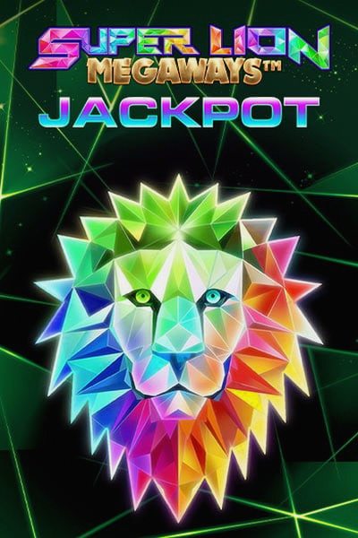 Cover of the pokie Super Lion Megaways Jackpot from the Casinova lobby