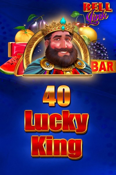 Cover of the pokie 40 Lucky King Bell Link from the Betwest lobby