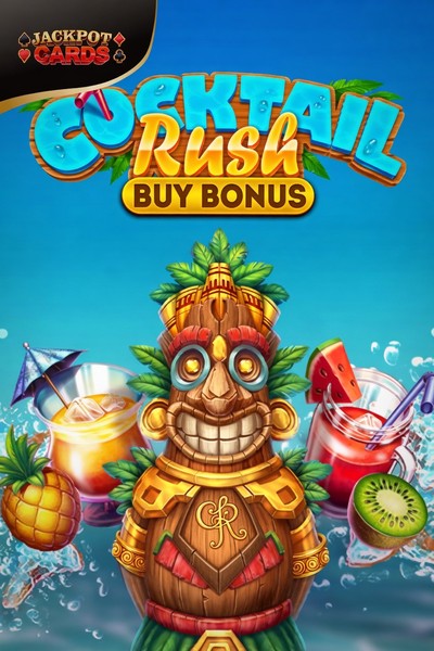 Cover of the pokie Cocktail Rush Buy Bonus from the Cleobetra lobby
