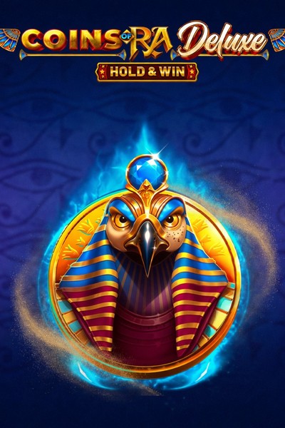 Cover of the pokie Coins of Ra Deluxe from the Cleobetra lobby