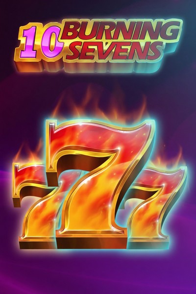 Cover of the pokie 10 Burning sevens from the Cleobetra lobby