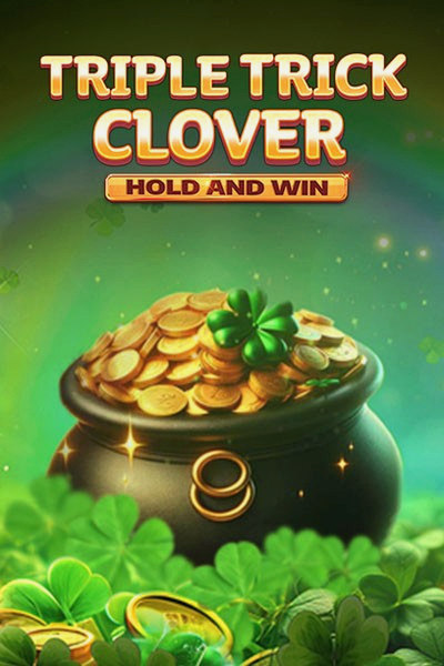 Cover of the pokie Triple Trick Clover Hold and Win from the Cleobetra lobby