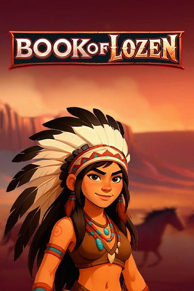 Cover of the pokie Book of Lozen from the Betrepublic lobby