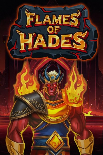 Cover of the pokie Flames of Hades from the Casinova lobby