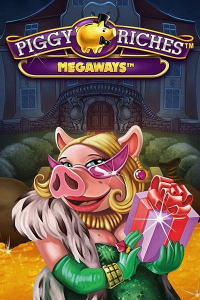 Cover of the pokie Piggy Riches Megaways from the Kingmaker lobby